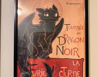 How To Train Your Dragon Night Fury Poster