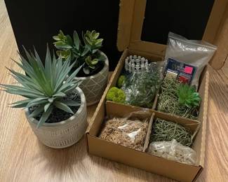 Artificial Plants  Terrarium DIY Kit