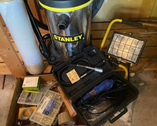 Wen Rotary Tool Box Of Hardware Light Saran  Stanley Shop Vac