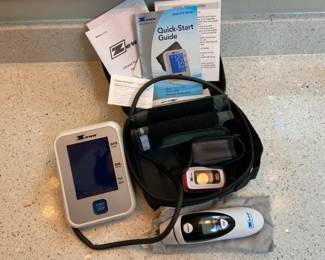 Zewa Blood Pressure Cuff Infrared Thermometer and Pulse Oximeter