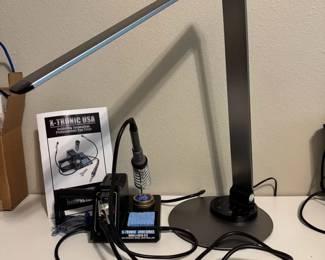 XTronic Soldering Iron With Work Lamp