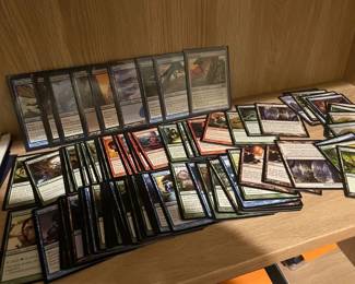 Mystery Lot Of Magic The Gathering Cards  Sleeves