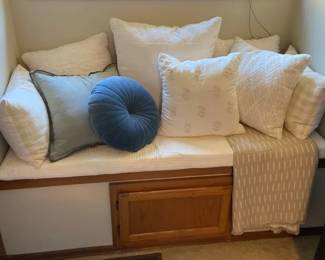 Decorative Throw Pillows and Blanket