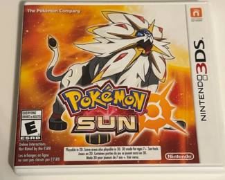 Pokemon Sun Nintendo 3DS Game