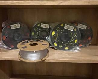 Five Rolls Of Atomic Filament For 3D Printer