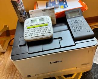 Canon Color Imageclass Printer With Brother Label Maker