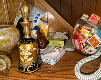 Venetian glass decanter