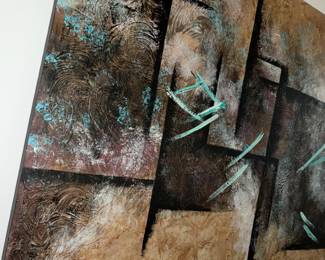 Abstract Geometric painting