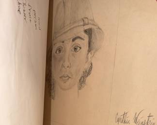 Artist sketch book