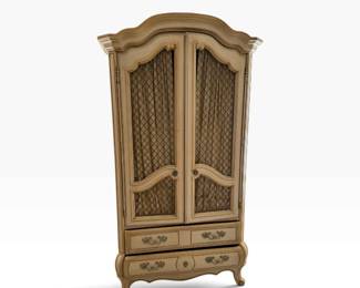 French Provincial Style Armoire