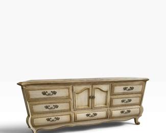 French Provincial Style Triple Dresser