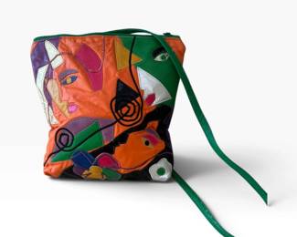 Samir Pop Style Leather Shoulder Bag