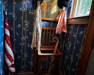 Antique coat tree