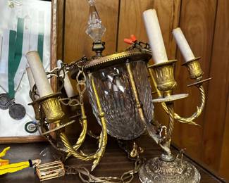Antique chandelier