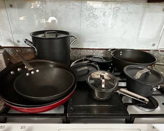Commercial grade pots and pans produced in Toledo- the company later became known as Calphelon
