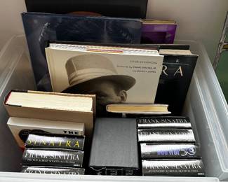 Frank Sinatra books DVDs, VHS