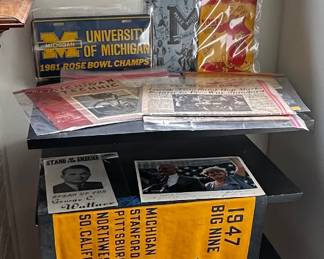 1940s University of Michigan memorabilia