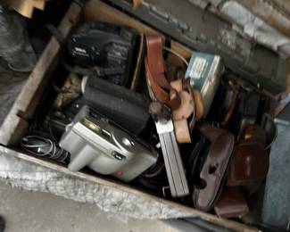 Vintage cameras and gear