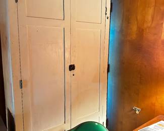 Solid wood antique pantry, cabbage patch doll