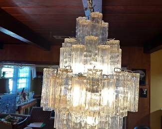 Murano glass chandelier