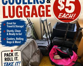 Luggage and cooler bags