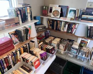 PAPERBACKS & HARD COVER BOOKS