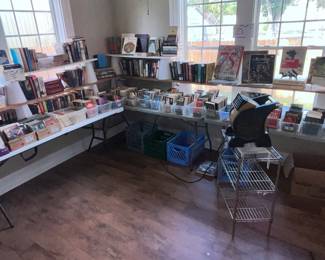 LOTS OF BOOKS & MUSIC!