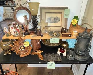 TABLE FULL OF WONDERFUL GOODIES!