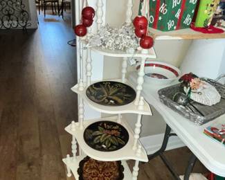 CORNER WHAT-NOT SHELF