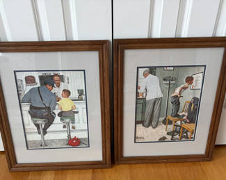 Lot 61: 2 Norman Rockwell Prints