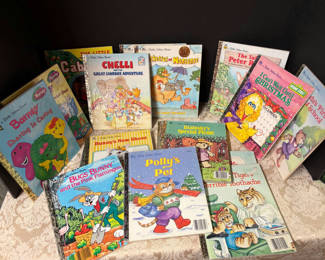 Lot 34: 19 Vintage Little Golden Book Lot