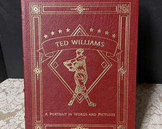 Lot 73: Ted Williams Collectors Book