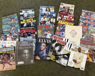Lot 59: Lot of Sports Magazines…Ali Etc