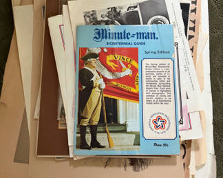 Lot 33: Bicentennial-era prints and ephemera