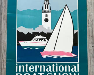 Lot 13: 1994 Newport International Boat Show Poster