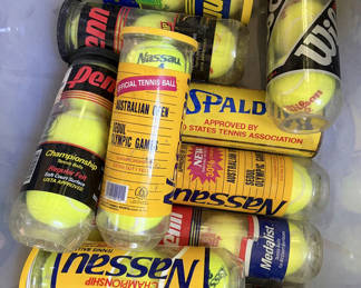 Lot 71: 12 Tubes Tennis Balls UNOPENED
