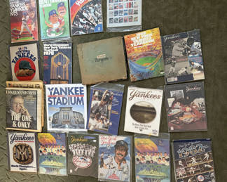 Lot 58: Vintage Lot of New York Yankees Yearbook