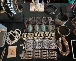 Jewelry, jewelry and more jewelry. 