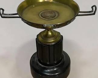 Neoclassicalstyle tazza or pedestal centerpiece