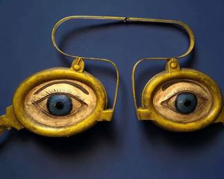 Vintage Jo Mead Optometrist Sign
