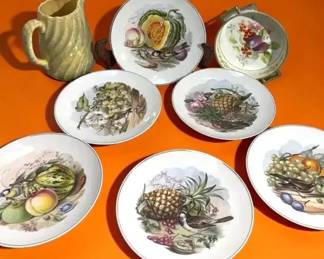 Western Germany Plates Made For Neiman Marcus