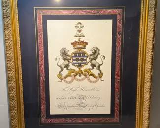 Coat of Arms  James Cecil of Salisbury