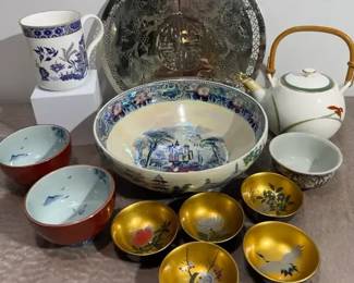 Asian Theme Pottery  Other Pieces