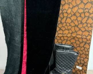 Womens Boots, Belt  Scarves