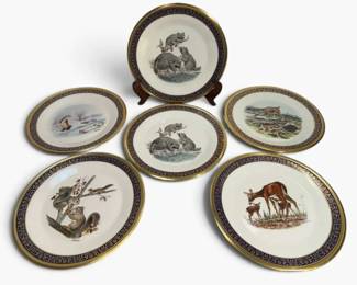 1979 Lenox Woodland Wildlife Collector Plates9 Total