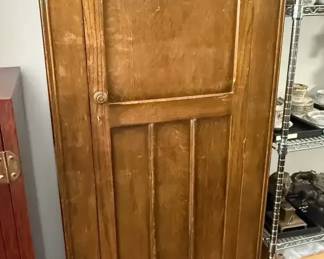 Vintage Oak Wardrobe