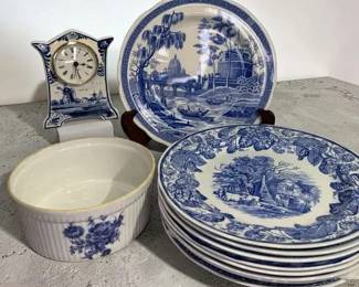 Spode Blue Room Collection Rural Scenes  Other Porcelain 