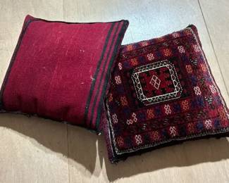 Pair Of Kilim Rug Pillows