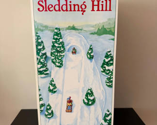 Lot 55: Department 56 Animated Sledding Hill