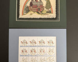 Lot 35: Vintage Art Prints - Signed